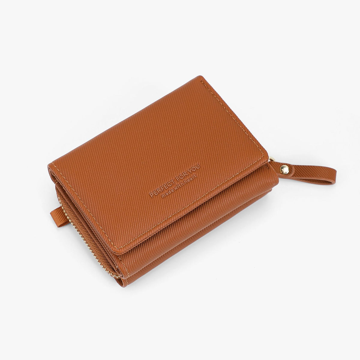 Women's Fashion Short Cross Pattern Sense Large Ladies Wallet