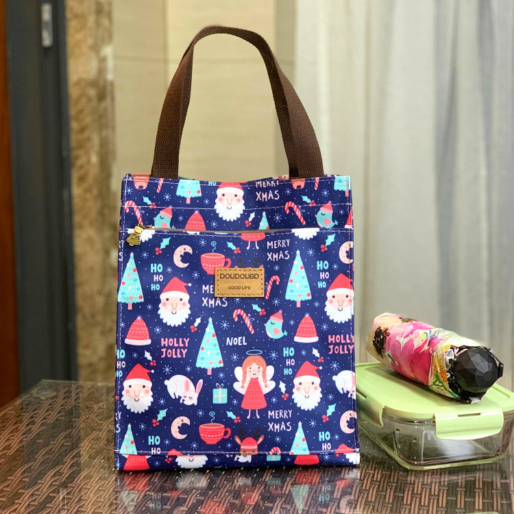 Running Volume Korean Style Waterproof Lunch Box Portable Handbags