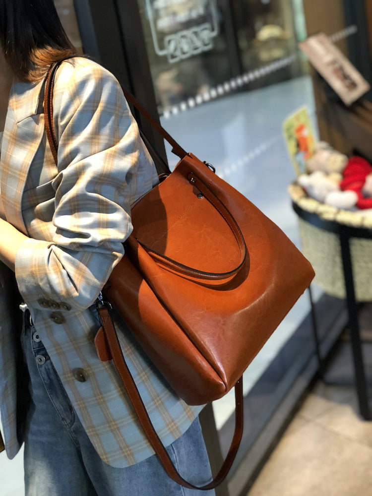 Women's Commuter Big Large Capacity Portable Shoulder Bags