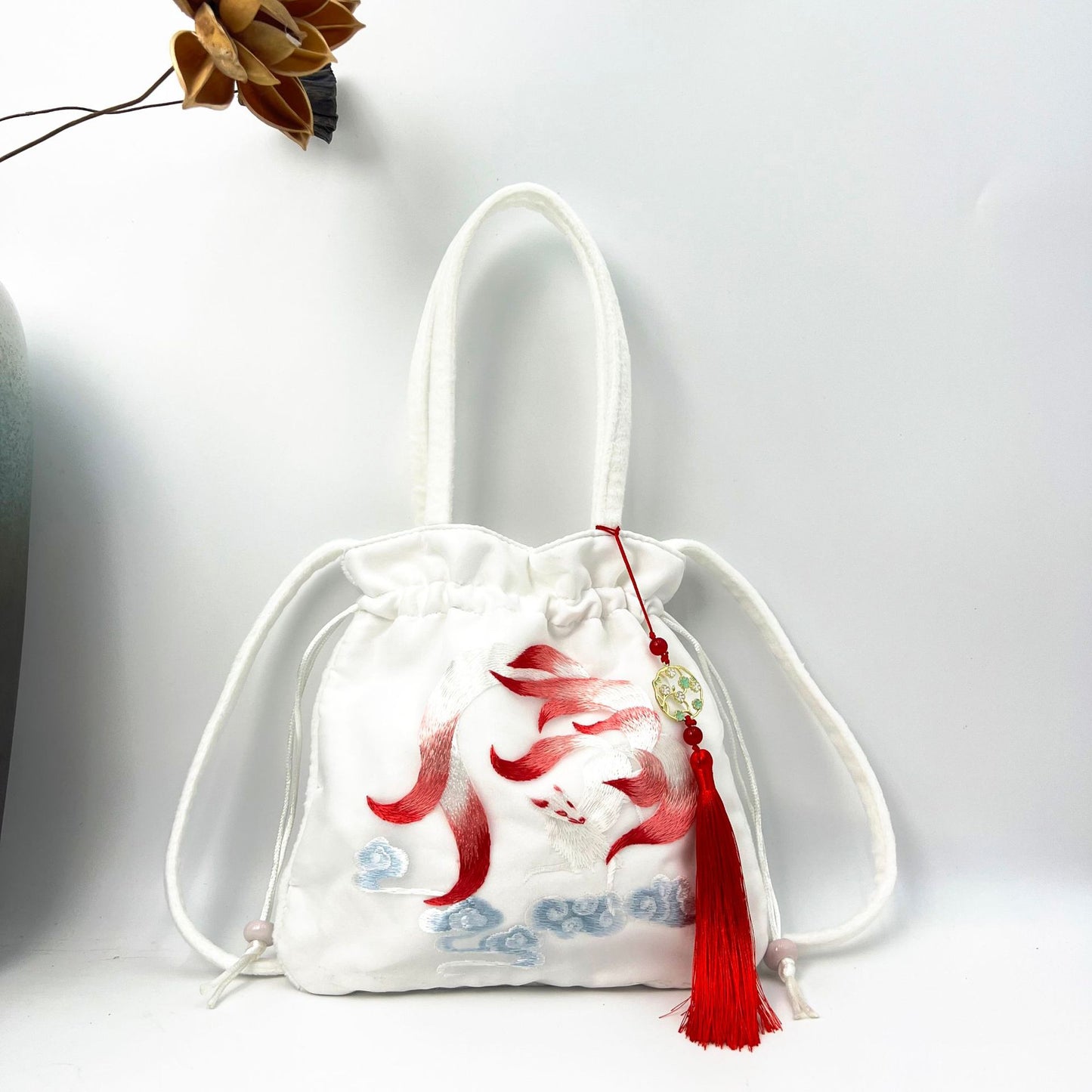 Embroidery National Style Han Chinese Clothes Crossbody Bags