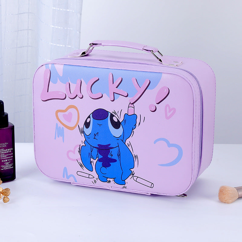Children's Cartoon Portable Stitch Birthday Party Favor Makeup Bag