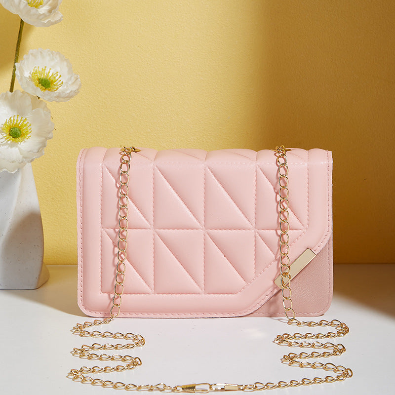 Women's Diamond Check Simple Fashion Classic Personality Bags