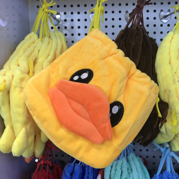 Women's & Men's & Plush Cute Drawstring Korean Mobile Coin Purses