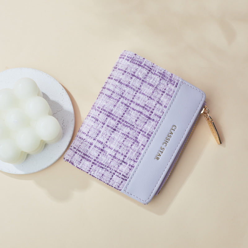 Women's Korean Style Short Classic Cute Ladies Wallets