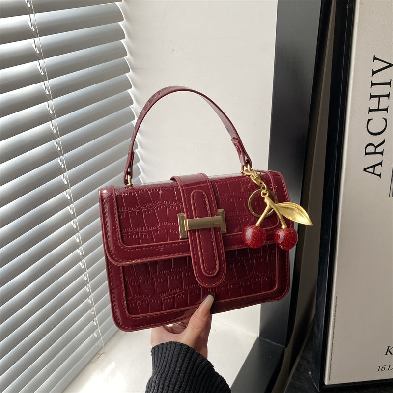 Color Trendy Design Fashionable Stone Pattern Simple Fashion Hand Shoulder Bags