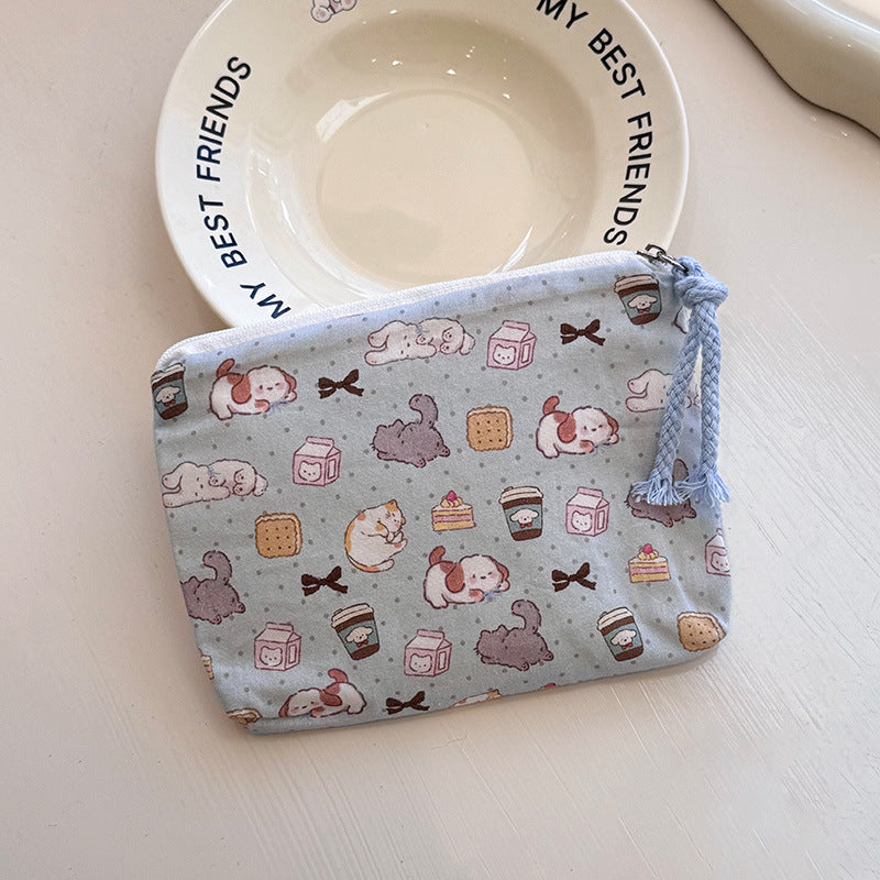 Korean Style Fresh Portable Mini Buggy Cosmetics Cosmetic Bags