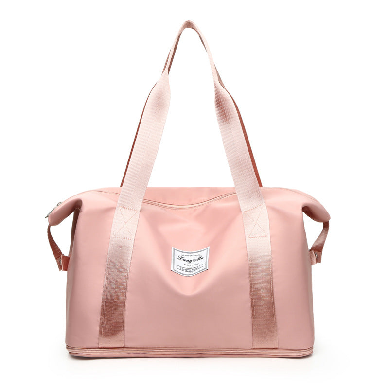 Folding Dry Wet Separation Large Capacity Lightweight Exercise Portable Female Luggage