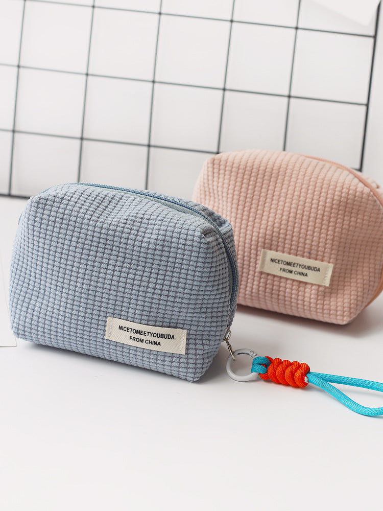 Style Large Capacity Portable Female Cartoon Pouch Cute Sanitary Bags