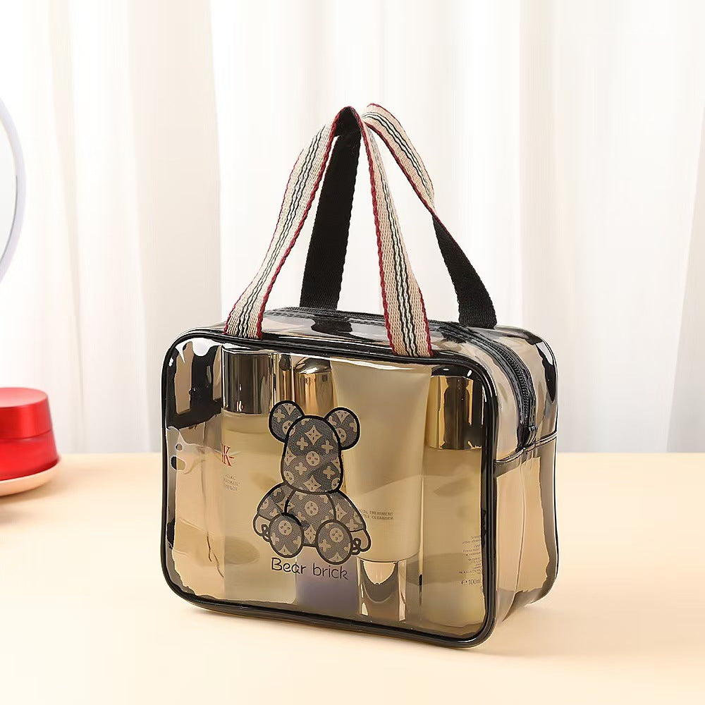 Large Capacity Wind Good-looking Portable Waterproof Wash Makeup Bag