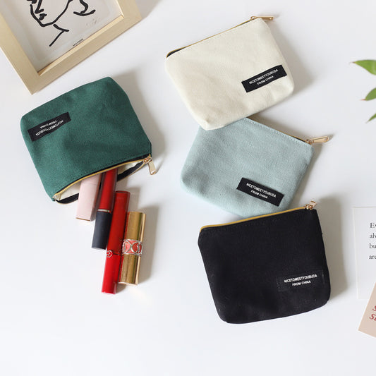 Style Simple Solid Color Super Female Coin Purses