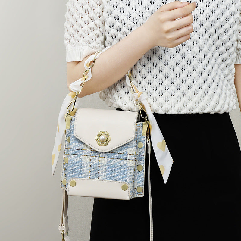 Women's Summer Underarm Mini High Sense Genuine Women's Messenger Bag