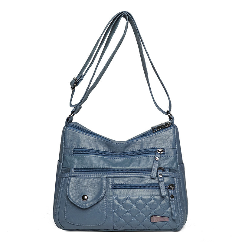 Women's Soft Leather For Mom Fashion Pouch Women's Messenger Bag