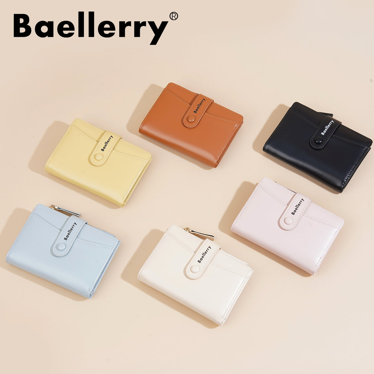 Women's Good-looking High-grade Short Fashion Printing Ladies Wallet