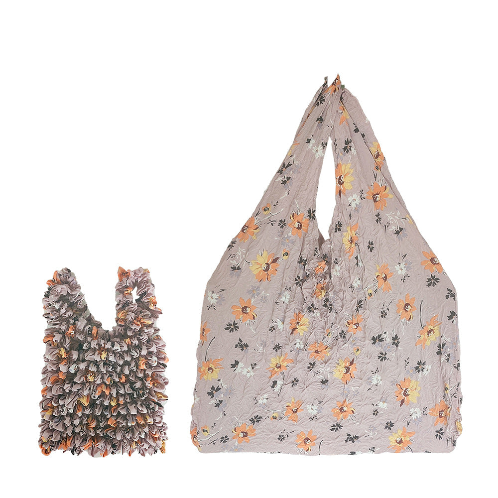 Flower Hedgehog Pineapple Bread Magic Telescopic Handbags