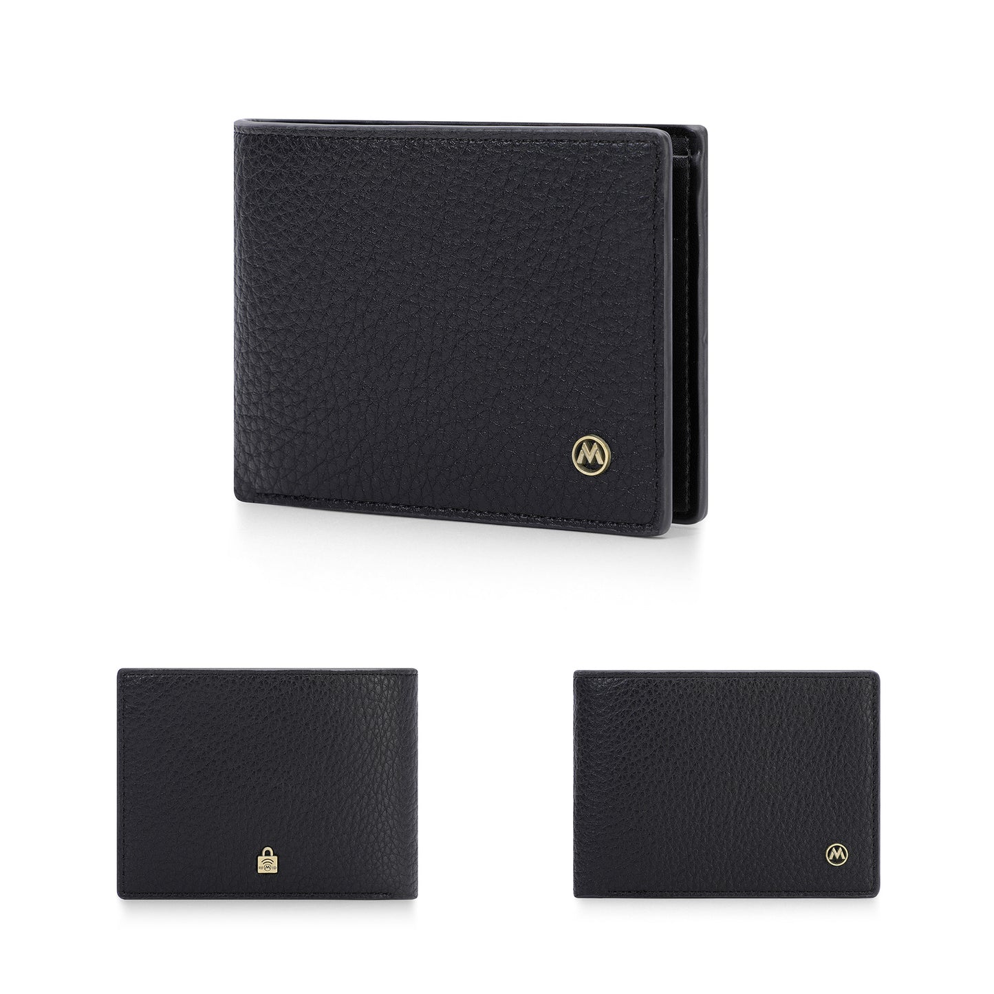 Men's Popular Fashion Litchi Pattern Business Men's Wallets