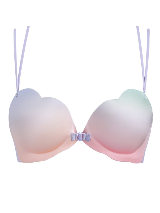 Women's Button Underwear Wireless Small Big Seamless Butterfly Lingerie Sets