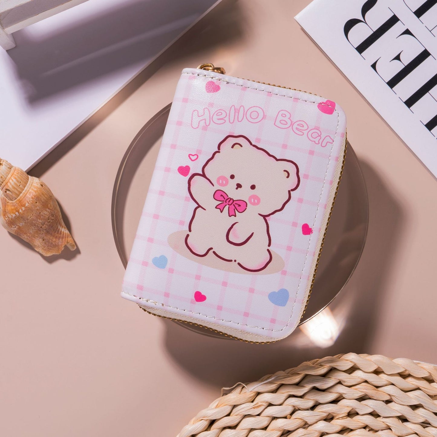 Style Cute Creative Mini Expanding Large Capacity Multiple Slots Coin Purses