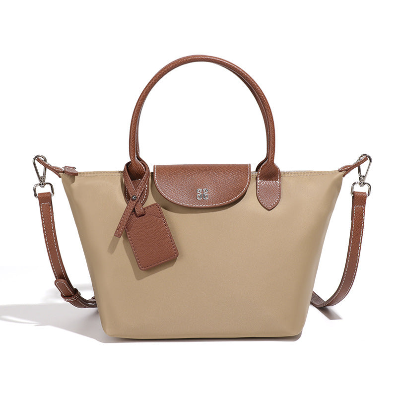 Charming Short Dumpling Shopping Nylon Cloth Women's Messenger Bag