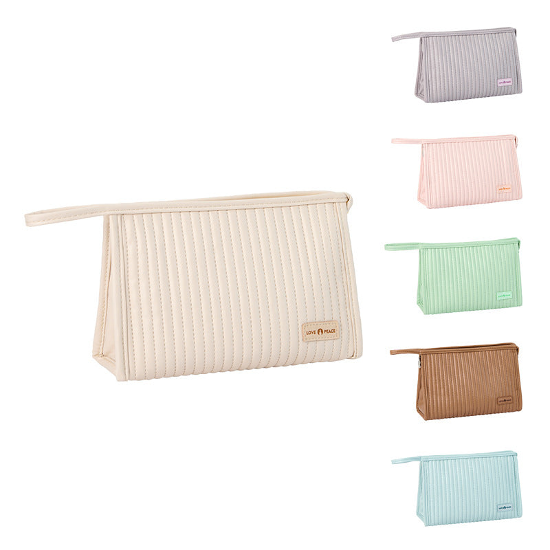 Collar Cake Candy Color Convenient Wash Cosmetic Bags