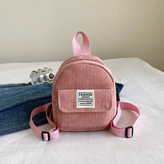 Attractive Women's Slouchy Corduroy Mini Leisure Crossbody Bags