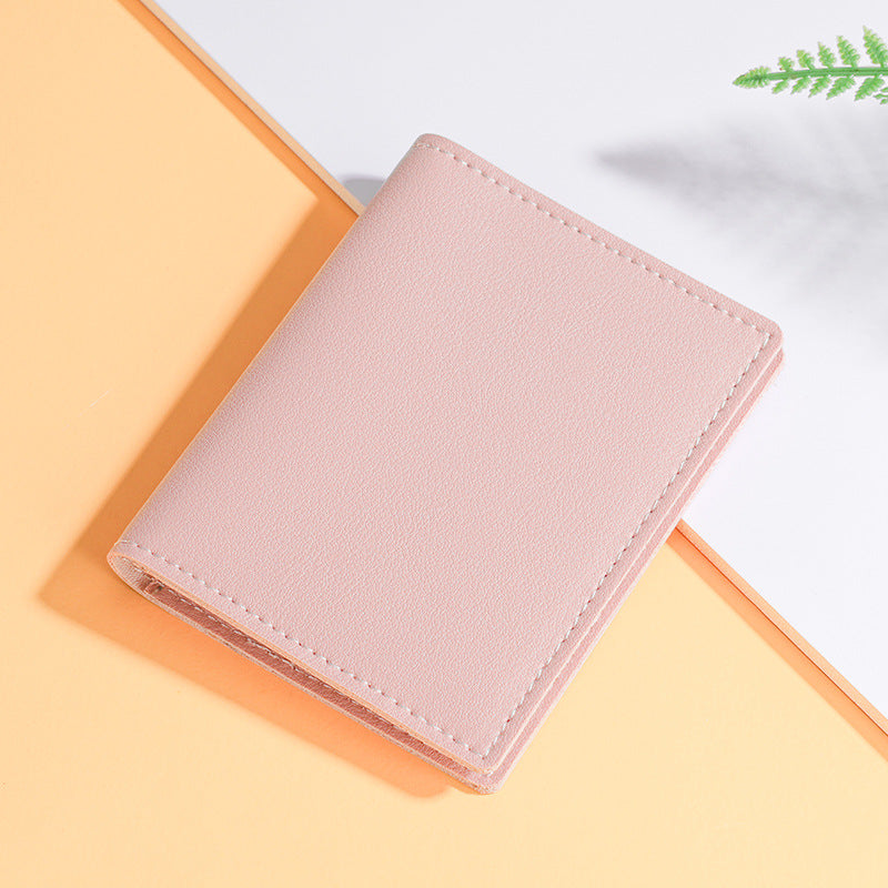 Women's Bank Driving License Simple Lightweight Card Holder