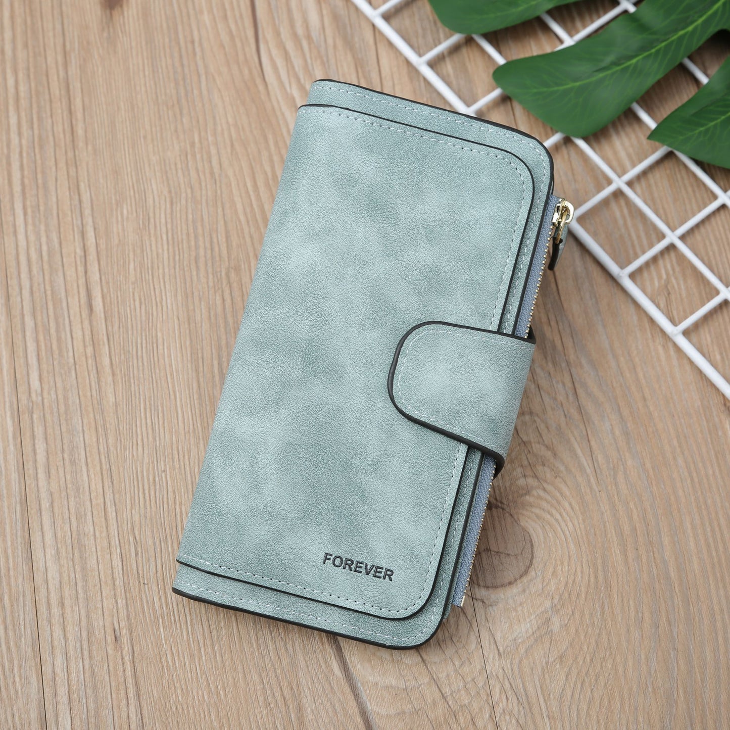 Women's Large Capacity Long Frosted Clutch High-grade Ladies Wallets