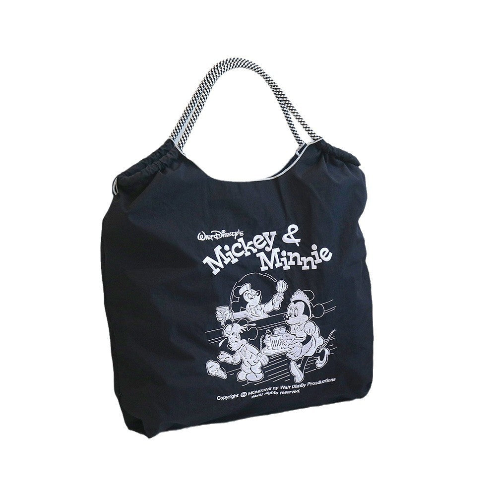 Nylon Embroidered Fashion Niche Large Capacity One Shopping Bags