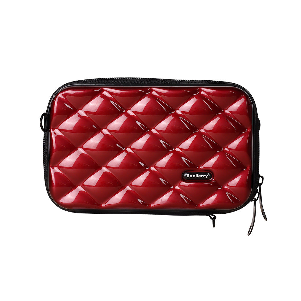 Beautiful Women's Suitcase Hard Shell Storage Cosmetic Bags