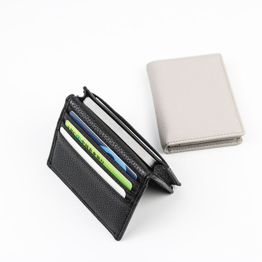 Size Large Capacity Business Document Litchi Card Holder