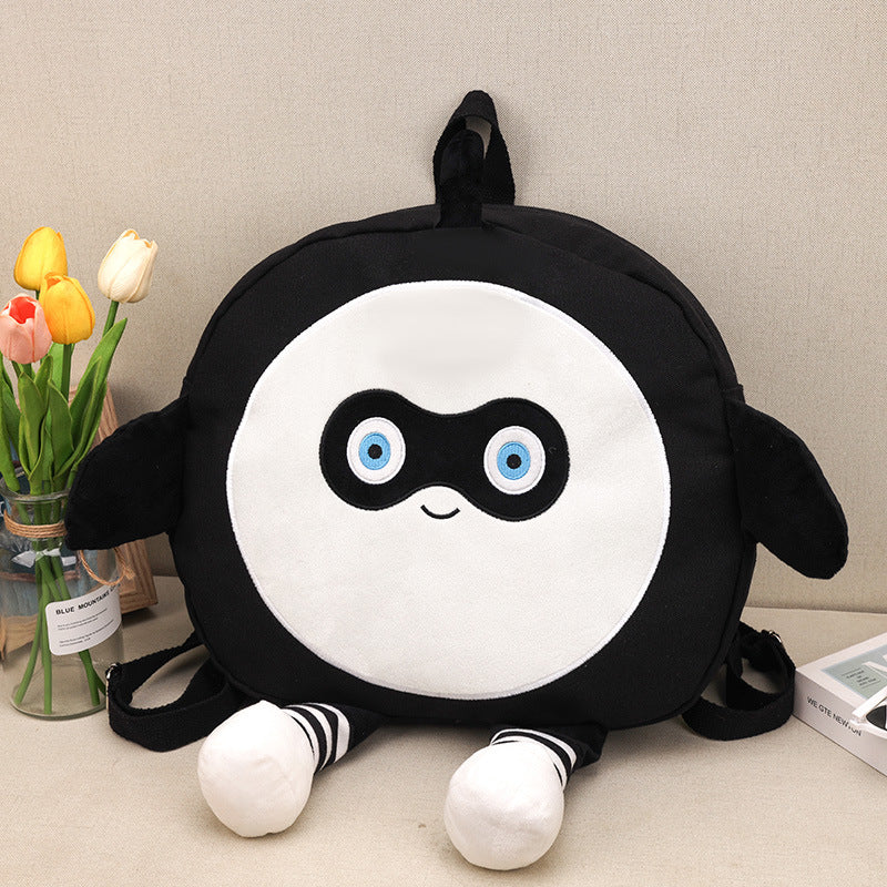 Cartoon Egg Doll Party Cute Large Capacity Women's Shoulder Bag