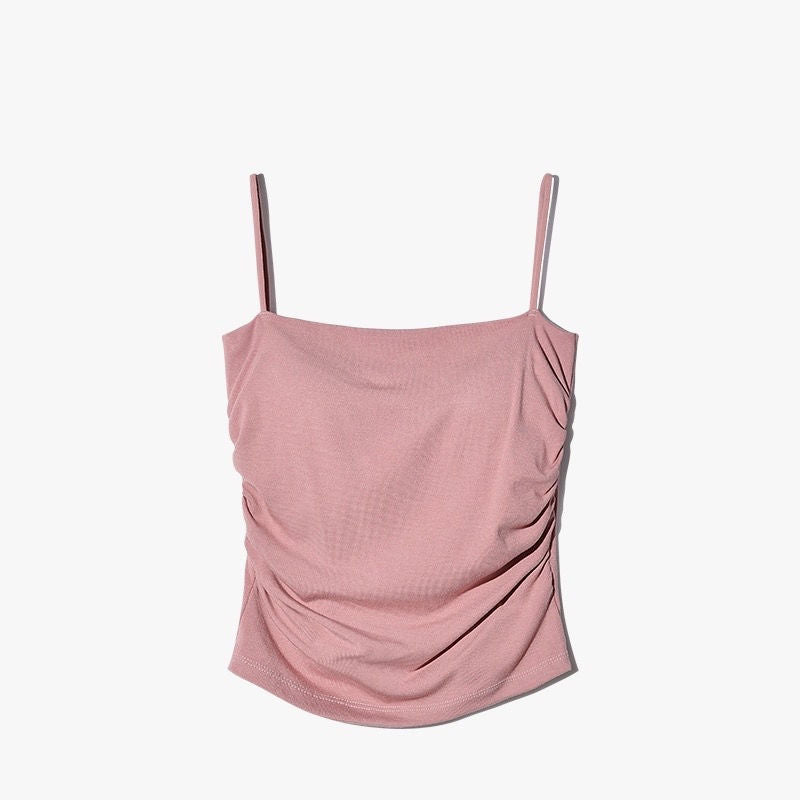 Women's Sweet Spicy Style Sleeveless Small Top Tanks Camis