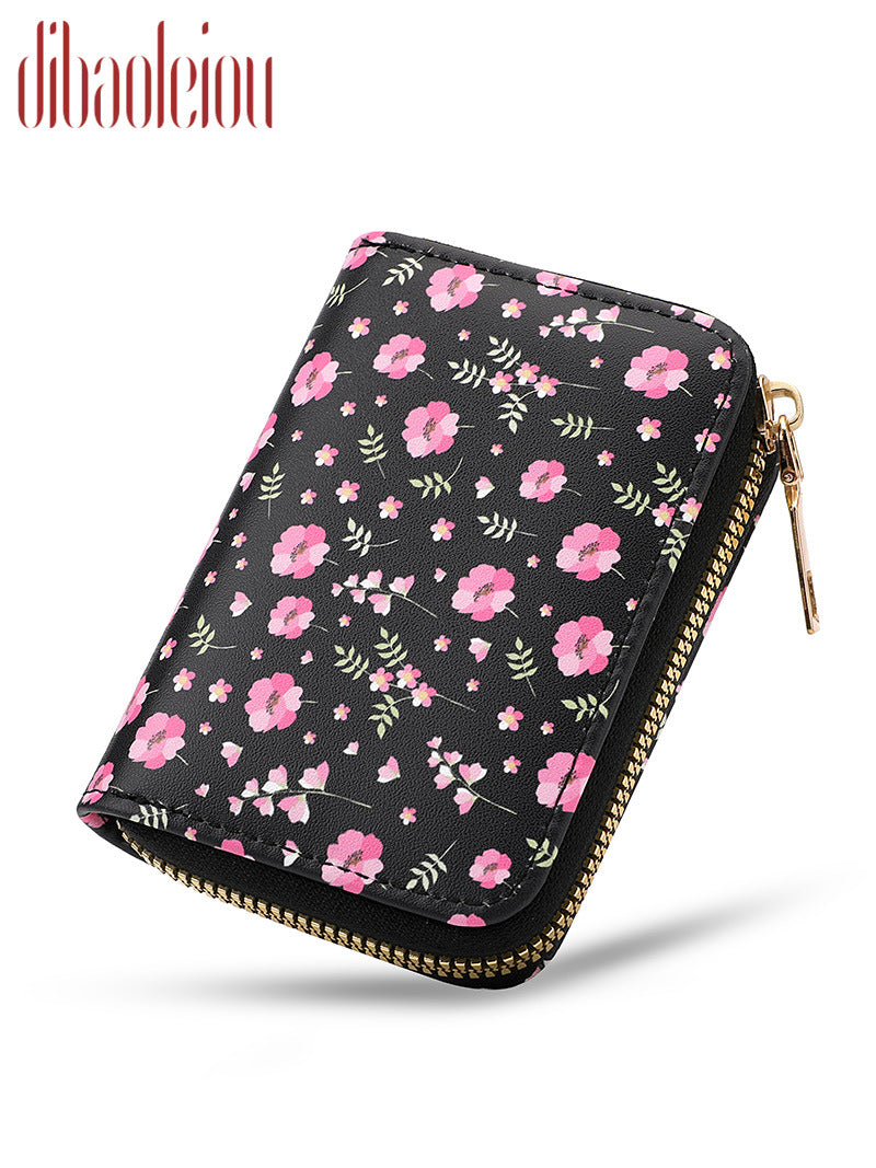 Women's Large Capacity Exquisite Zipper For Card Holder