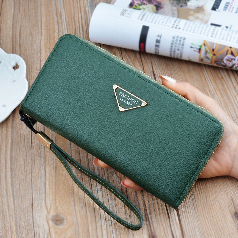 Lady Large Capacity Soft Wrist Long Ladies Wallet