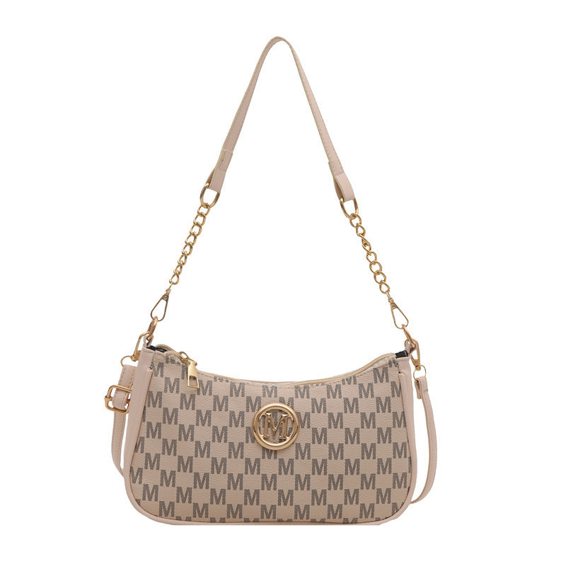 Style Fashion Underarm Western Personality Letter Women's Shoulder Bag
