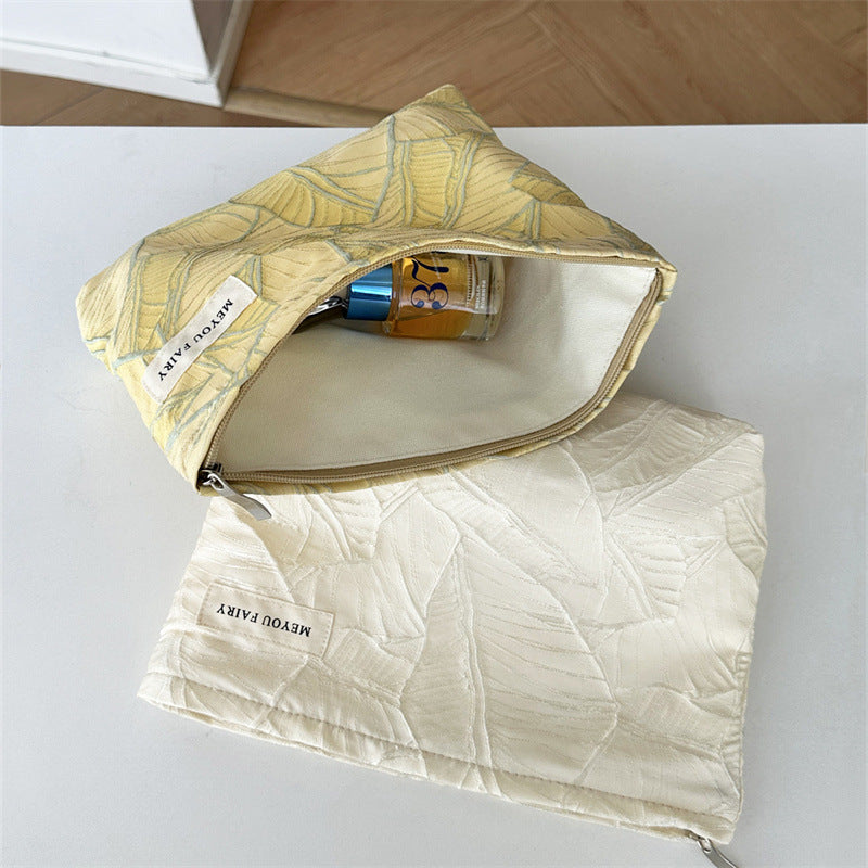Large Capacity Leaves Liner Out Storage Portable Toiletry Bags