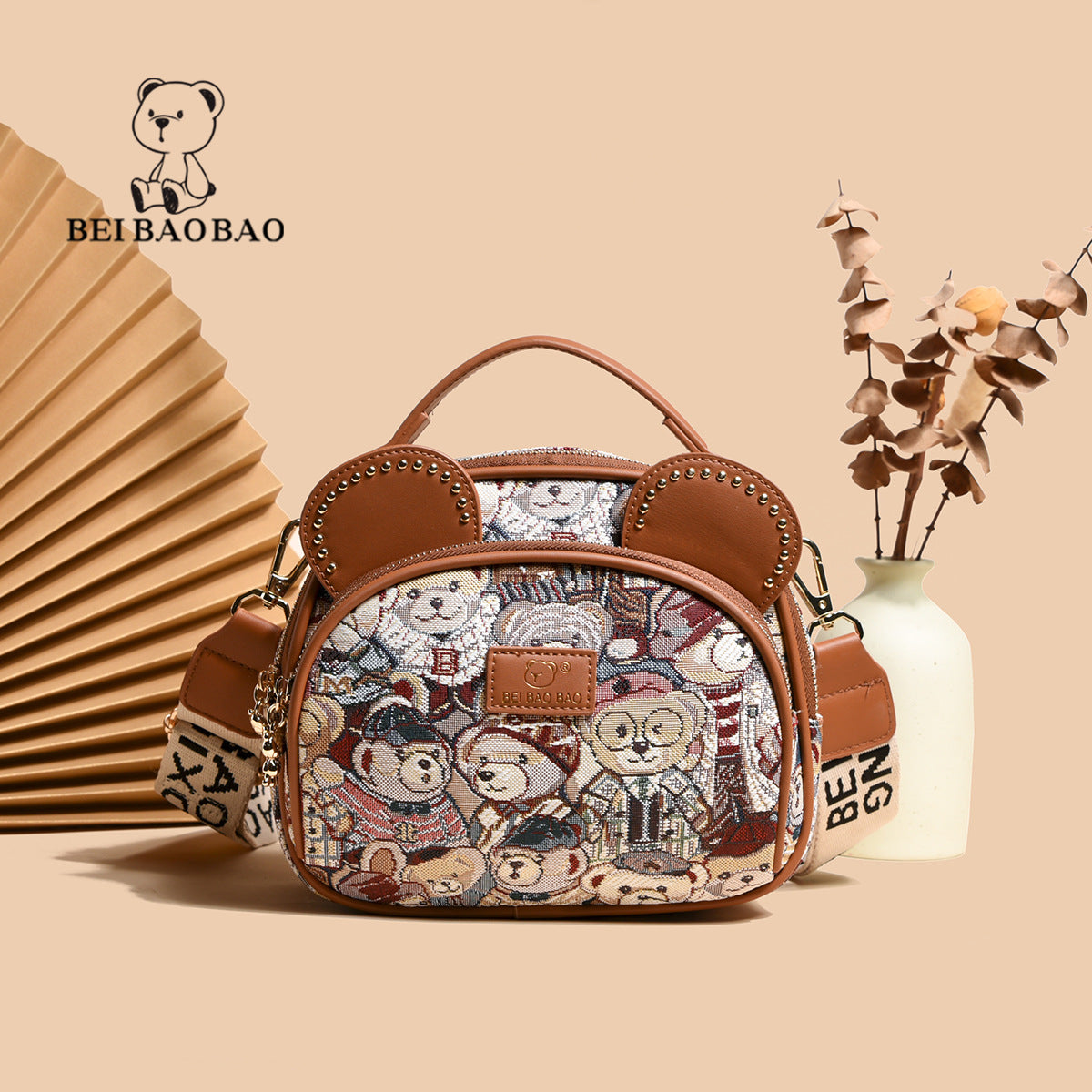 Pretty Beautiful Women's Source Round Fashion Women's Messenger Bag