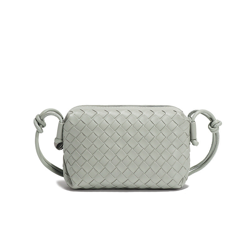 Women's Creative Hand Weaving Fashion Fashionable Boston Women's Messenger Bag