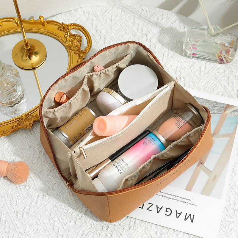 Women's Large Capacity Portable Storage Cosmetics Waterproof Makeup Bag