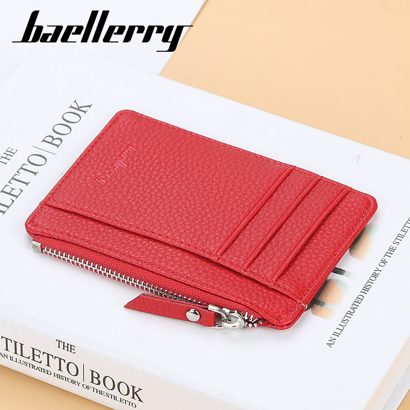 Women's Storage Multiple Slots Light Versatile Cover Ladies Wallet