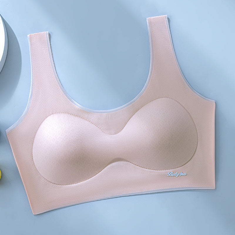 Seamless Summer High School Two Or Three Stage Bras