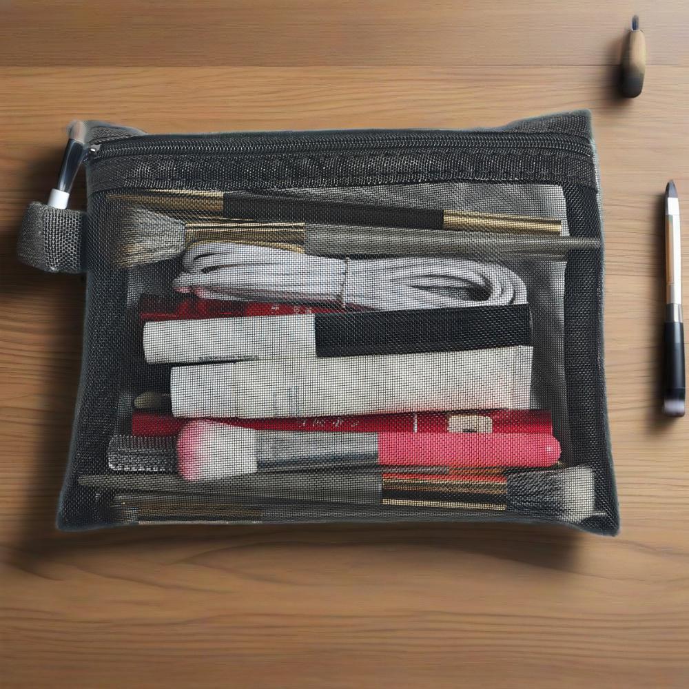Nylon Mesh Portable Storage Wash Simple Makeup Bag