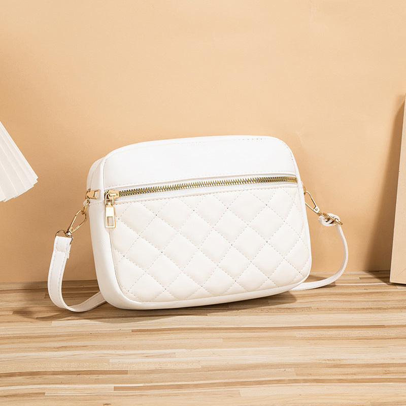 Women's Fashion Leisure Commute Diamond Pattern Women's Shoulder Bag