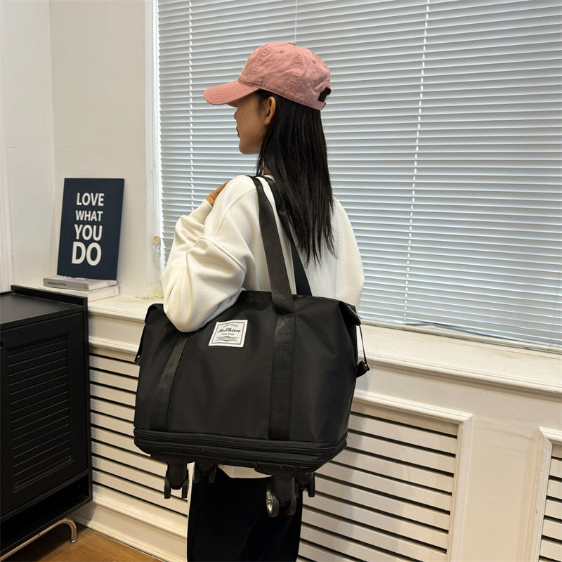 Large Capacity Dry Wet Separation Extended Oversized Travel Bags