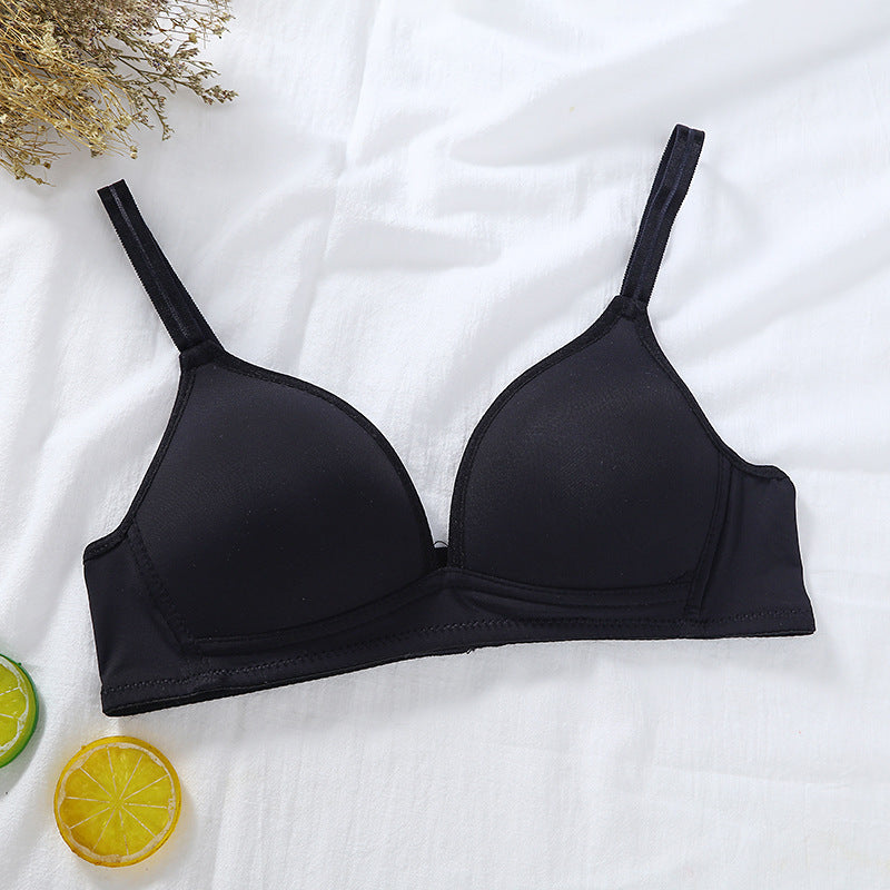 Small Chest Cotton Comfortable Soft Sticker Everyday Bras
