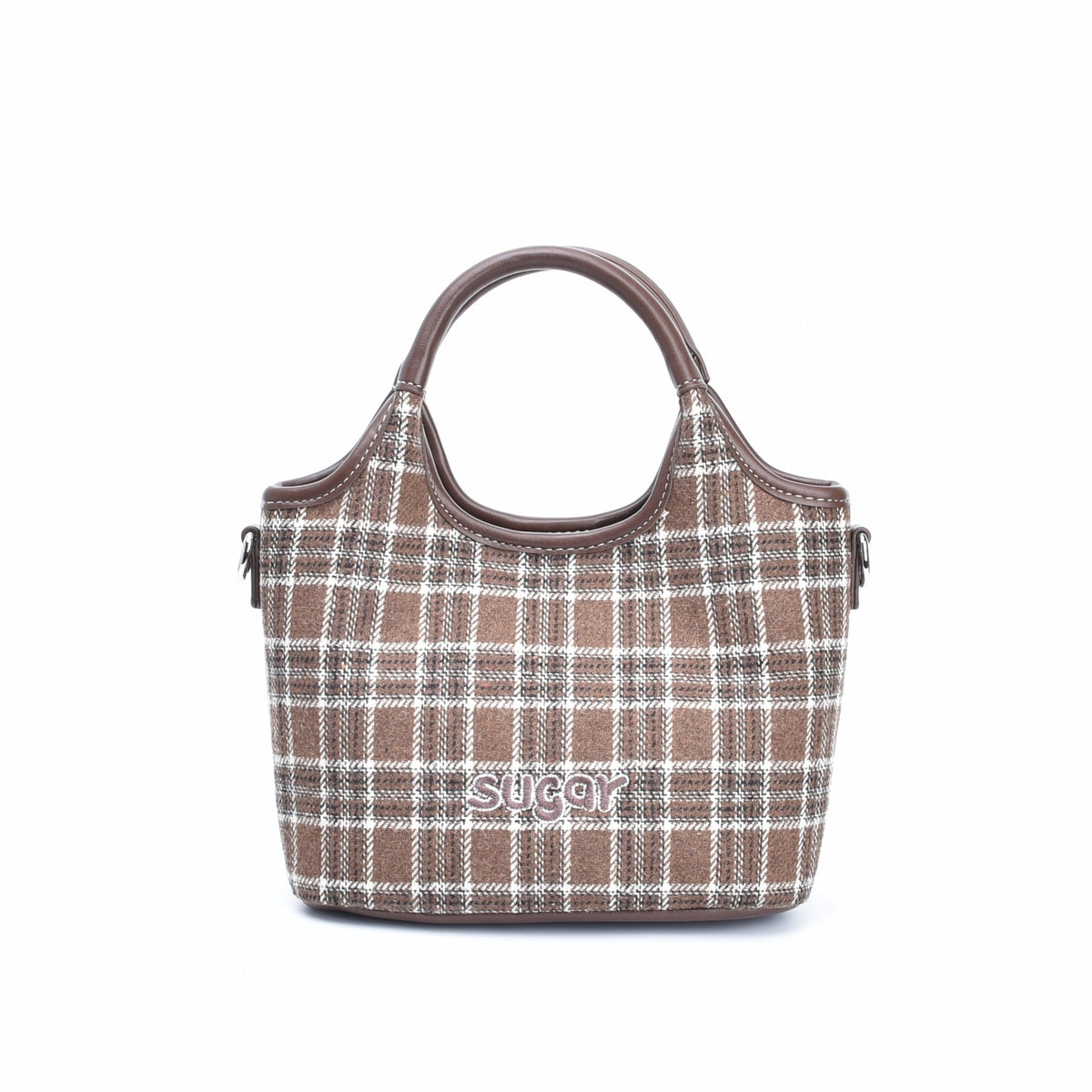 Woolen Trendy Retro Large Capacity Vegetable Basket Women's Shoulder Bag
