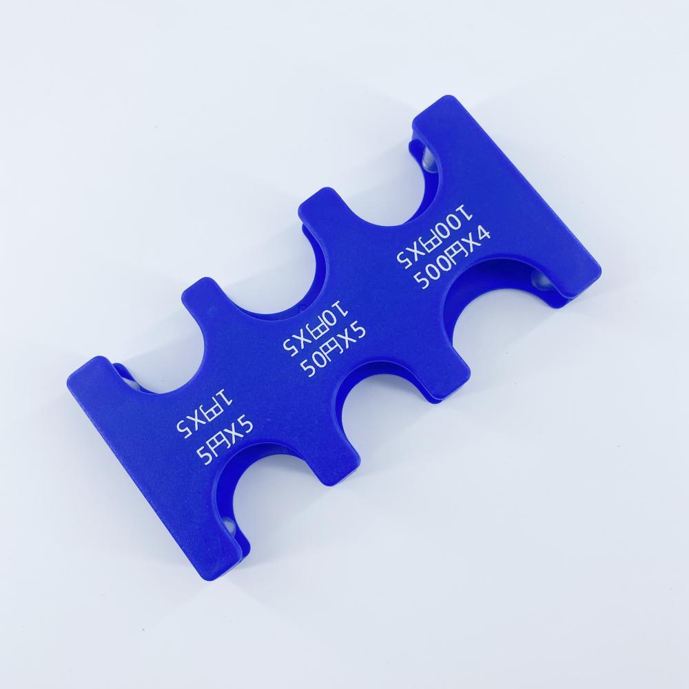 Glamorous Classic Plastic Classification Portable Storage Coin Purses