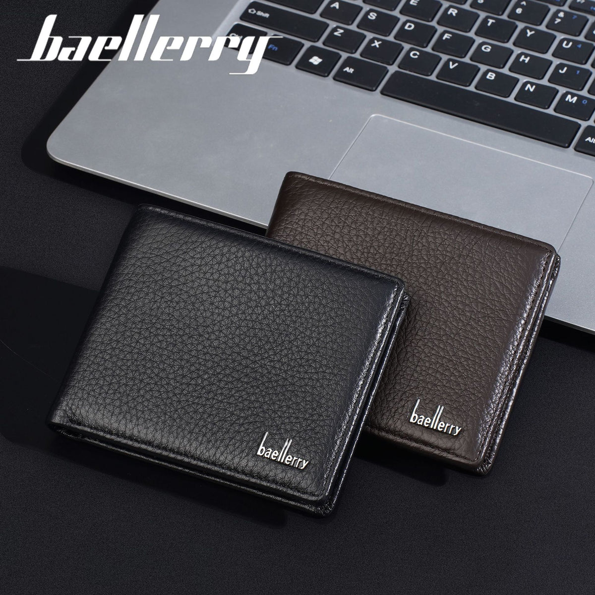 Men's Genuine Leather High-grade Multiple Slots Business With Men's Wallet
