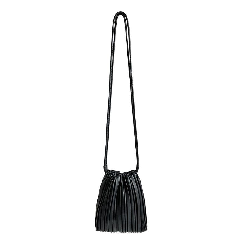 Women's Pleated Korean Niche Design Mobile Magnetic Women's Messenger Bag