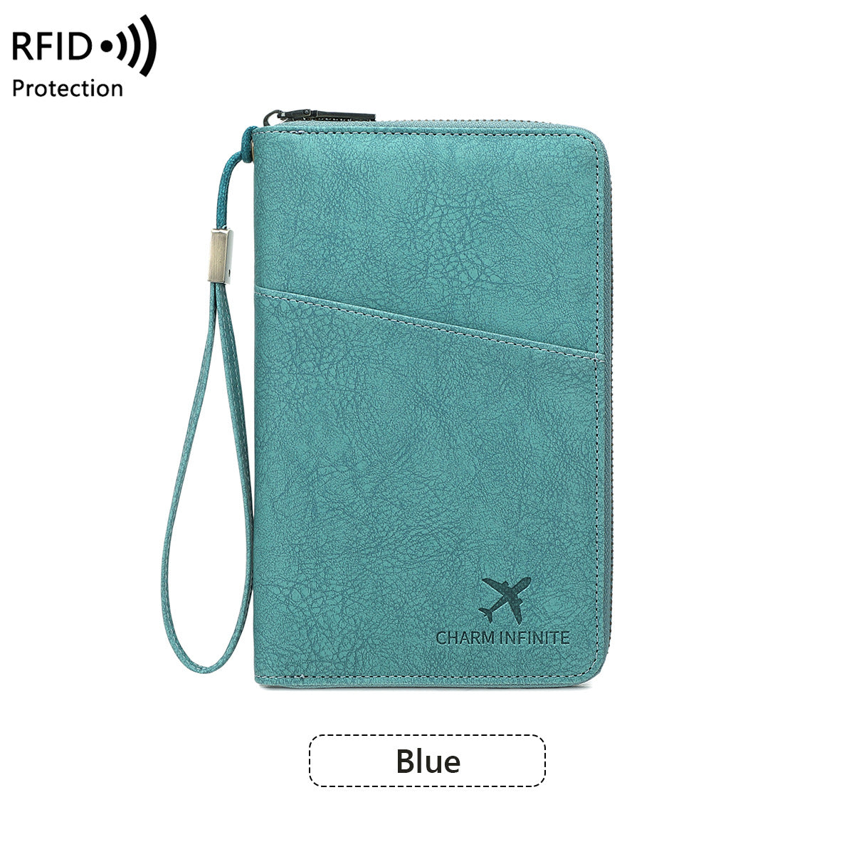 Family Passport Storage Simple Large Capacity Credit Ladies Wallet