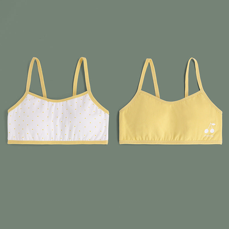 Female Junior High School Tube Top Development Tanks Camis